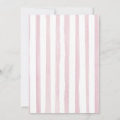 アーチ ティーパーティー パンプキン ベイビー シャワーはベイビーが醸造中 招待状 (裏面)