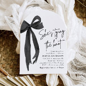 アーチ ブラックボウ シーズ タイング・ザ・ノット ブライズシャワー 招待状
