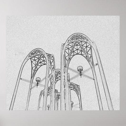 アーチ ポスター (正面)