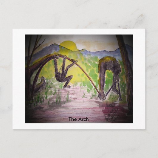 アーチ ポストカード (正面)