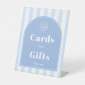 アーチ モダン コースト ブライズシャワー カード&ギフト 台座サイン (正面)