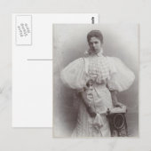 アーチDuchess Marie-Valerie、娘Sisiファン ポストカード (正面/裏面)