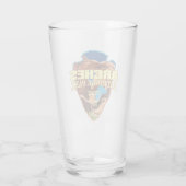 アーチNP （矢印） タンブラーグラス (裏面)