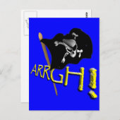 アーッ！なびく海賊旗 ポストカード (正面/裏面)