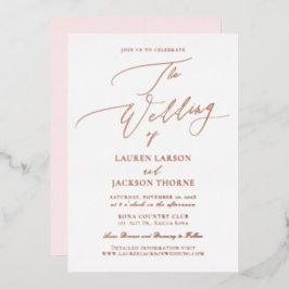 アーツアップ エレガント ラックス カリグラフィー 結婚式 DIY カラー 箔招待状