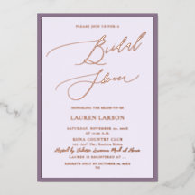 アーツアップ ラグジュアリー カリグラフィー ダスティ パープル ローズ ゴールド