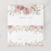 アーツアップ H2 ダスティ ピンク ローズ ブライダル シャワー プレイスカード (外部開封)