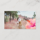 アーツアプパラダイスショアQRコードフェイクゴールドRSVP エンクロージャーカード (裏面)