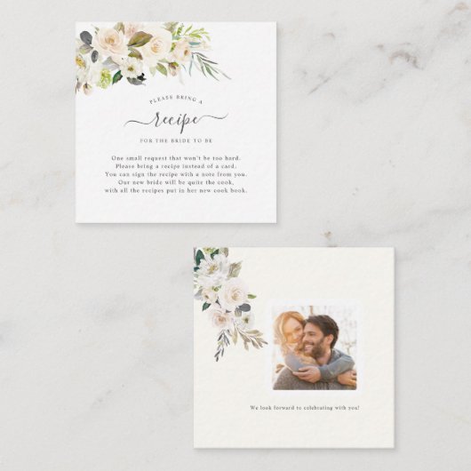 アーツアプリ 水彩 アルバスター ローズ リクエスト 同封 ノートカード (正面/裏面)