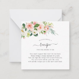 アーツアプリ 水彩 フラッシュ ピンクのバラ リクエスト同封 ノートカード