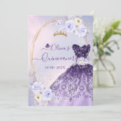 アーツアプリ H2 オンブレ パープル スパークリング キンセアニエラ 招待状 (スタンド正面)