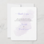 アーツアプリ H2 シャワー 感謝+出産発表 招待状 (裏面)