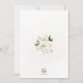 アーツアプ エレガント H2 アルバスター ローズ 洗礼 招待状 (裏面)