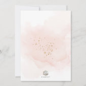 アーツアプ エレガント H2 ウォッシュド ペイルピンク 洗礼 招待状 (裏面)