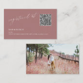 アーツアプ キュアコード レジストリー ダスティ ローズ ブラッシュ スクリプト エンクロージャーカード (正面/裏面)