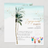 アーツアプ トロピカル パラダイス ブリーズ パーム 招待状 (正面/裏面)