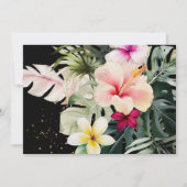 アーツアプ トロピカル パラダイス リハーサル ディナー 招待状 (裏面)