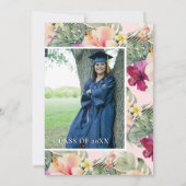 アーツアプ トロピカル パラダイス 卒業パーティー 招待状 (裏面)