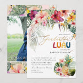 アーツアプ トロピカル パラダイス 卒業パーティー 招待状 (正面/裏面)