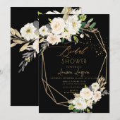 アーツアプ H2 アルバスター ローズ ブライダル シャワー 招待状 (正面/裏面)