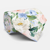 アーツアプ H2  バラのウェディング ブルッシュ ブルー ネクタイ (ロール)