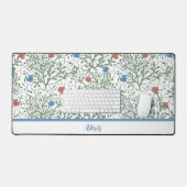 アーツアンドクラフツポピーパーソナライズされたズ デスクマット (キーボード&マウス)