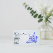 アーツアンドクラフツ紙クレーン 名刺 (スタンド正面)