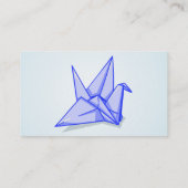 アーツアンドクラフツ紙クレーン 名刺 (裏面)