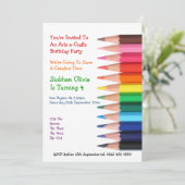 アーツアンドクラフトペンシル 招待状 (スタンド正面)