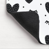 アーツガーリーハートハートヘルスクリップアートハート マウスパッド (コーナー)