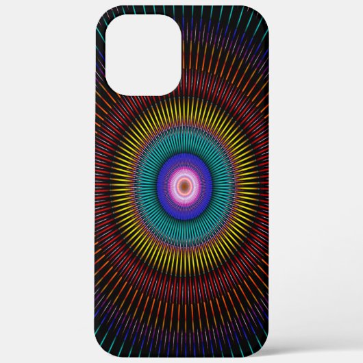 アーツコープ カレイドスコープ 模様 Case-Mate iPhoneケース (裏面)