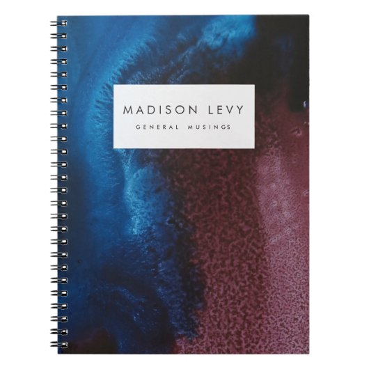 アーツサイエンスパーソナライズされたジャーナル ノートブック (正面)