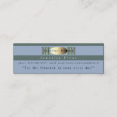 アーツビジネスカード スキニー名刺 (裏面)