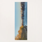 アーツ橋とシテ島 - フランス, パリ ヨガマット (裏面)