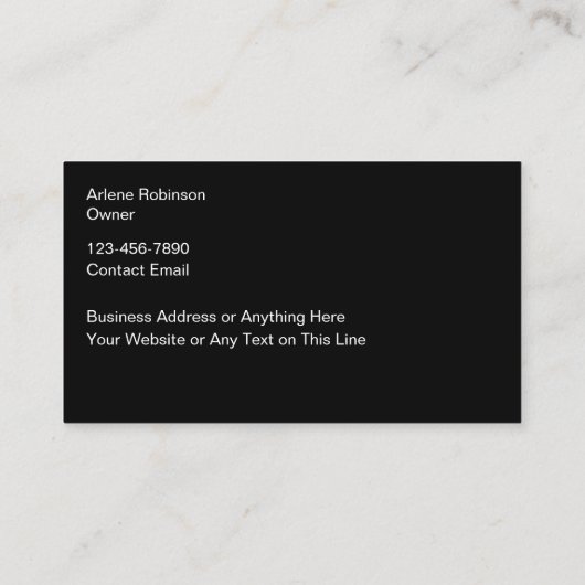 アーツ・アンド・クラフツクリエイティブ名刺 名刺 (裏面)