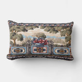 アーツ&クラフツスタイルバルコニーランドスケープヴィスタフリーズ ランバークッション (正面)