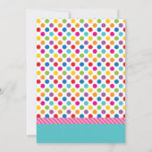 アーツ&クラフツパーティーチャルクボードスタイル招待状 招待状 (裏面)