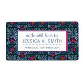 アーツ＆クラフツ フローラル ルネサンス ラベル (正面)