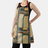アーツ&クラフトはっきりした幾何エプロン エプロン (インサイチュ)