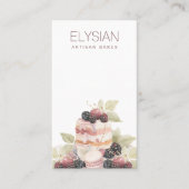 アーティザンウォーターカラーベーカーベーカリーパティシシェフ 名刺 (正面)