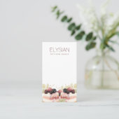 アーティザンウォーターカラーベーカーベーカリーパティシシェフ 名刺 (スタンド正面)