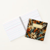 アーティザンオレンジ開花&ソンバードinフォークアート ノートブック (内部)