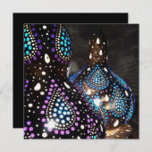 アーティザンクラフトグルドターキッシュランタンアクリルアート 招待状 (正面/裏面)