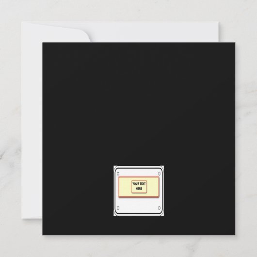 アーティザンクラフトグルドターキッシュランタンアクリルアート 招待状 (裏面)