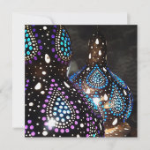 アーティザンクラフトグルドターキッシュランタンアクリルアート 招待状 (正面)