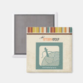 アーティザングループ磁石（かぎ針） マグネット (正面/裏面)