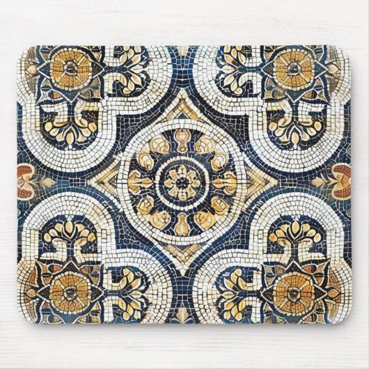 アーティザンジオメトリフローラ マウスパッド (正面)