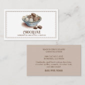 アーティザンチョコレートキャンディ&トリュフ菓子 名刺 (正面/裏面)