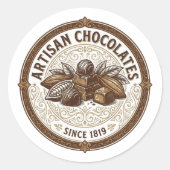 アーティザンチョコレート クラシック ココア ラベル (正面)