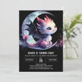 アーティザンドラゴン誕生日カスタマイズ 招待状 (スタンド正面)